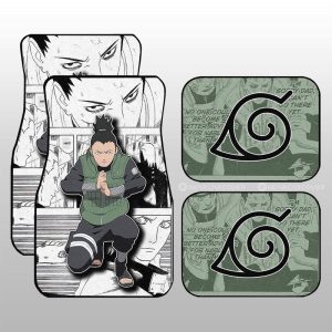 Shikamaru Car Floor Mats Custom Anime Car Accessories Mix Manga