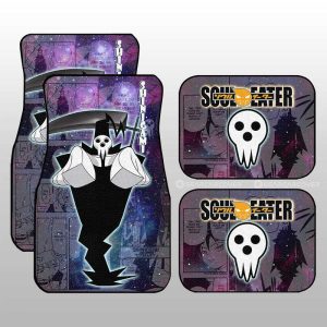 Shinigami Car Floor Mats Custom Manga Galaxy Style