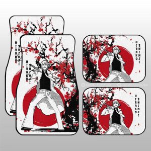 Shinji Hirako Car Floor Mats Custom Japan Style Anime Bleach Car Interior Accessories