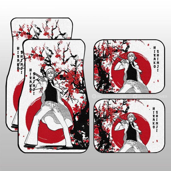 Shinji Hirako Car Floor Mats Custom Japan Style Bleach Car Interior Accessories