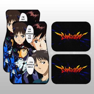 Shinji Ikari Car Floor Mats Custom NGE