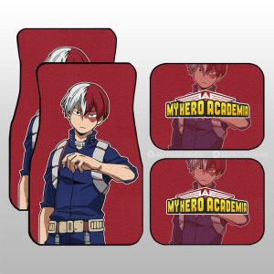 Shoto Todoroki Car Floor Mats Custom