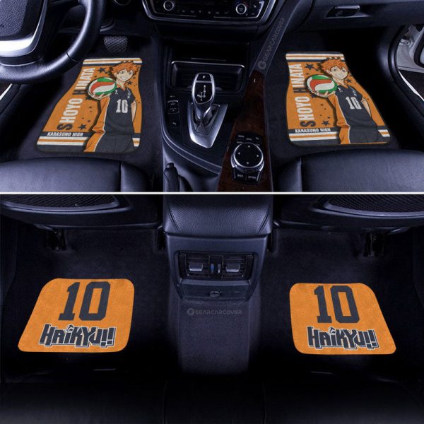 Shoyo Hinata Car Floor Mats Custom Car Accessories