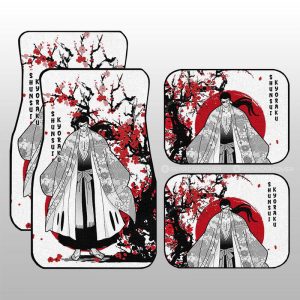 Shunsui Kyoraku Car Floor Mats Custom Japan Style Bleach Car Interior Accessories