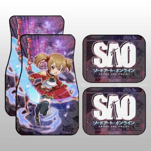 Silica Car Floor Mats Custom Manga Galaxy Style