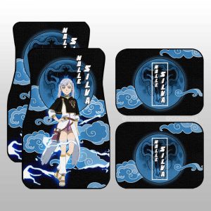 Silva Noelle Car Floor Mats Custom Black Clover Anime Car Accessories