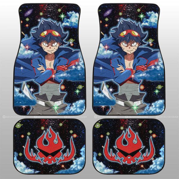 Simon Car Floor Mats Custom Gurren Lagann Anime