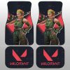 Skye Car Floor Mats Custom Valorant Agent