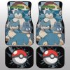 Snorlax Car Floor Mats Custom Car Accessories For Fans