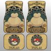 Snorlax Car Floor Mats Custom Car Interior Accessories