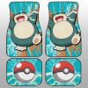 Snorlax Car Floor Mats Custom Car Interior Accessories