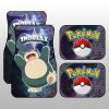 Snorlax Car Floor Mats Custom Galaxy Manga Style