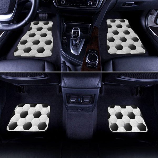 Soccer Car Floor Mats Pattern Custom Car Accessories