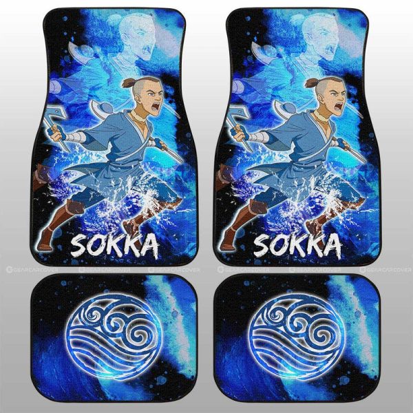 Sokka Car Floor Mats Custom Avatar The Last