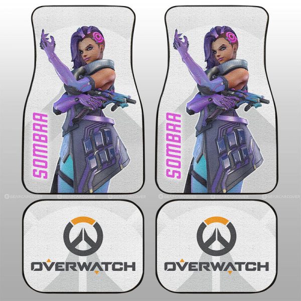 Sombra Car Floor Mats Custom Overwatch