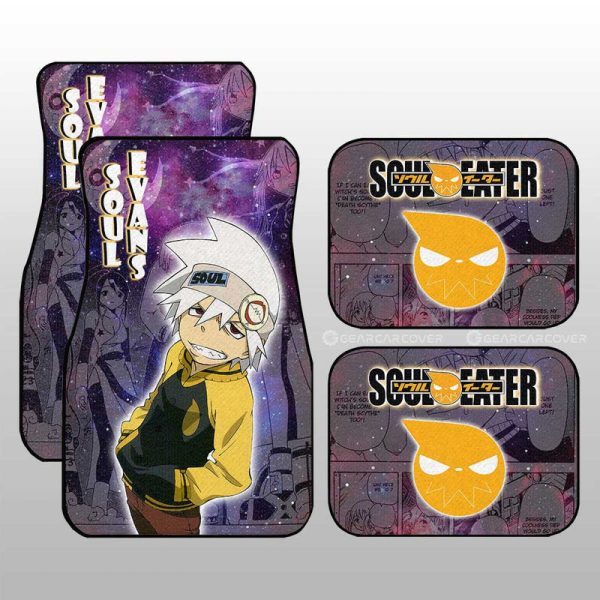 Soul Evans Car Floor Mats Custom Manga Galaxy Style