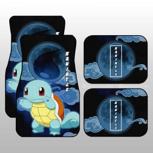 Squirtle Car Floor Mats Custom Anime Car Accessories For Anime Fans