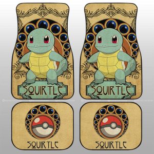 Squirtle Car Floor Mats Custom Car Interior Accessories