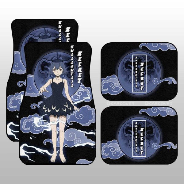 Swallowtail Secret Car Floor Mats Custom Black Clover Anime Car Accessories