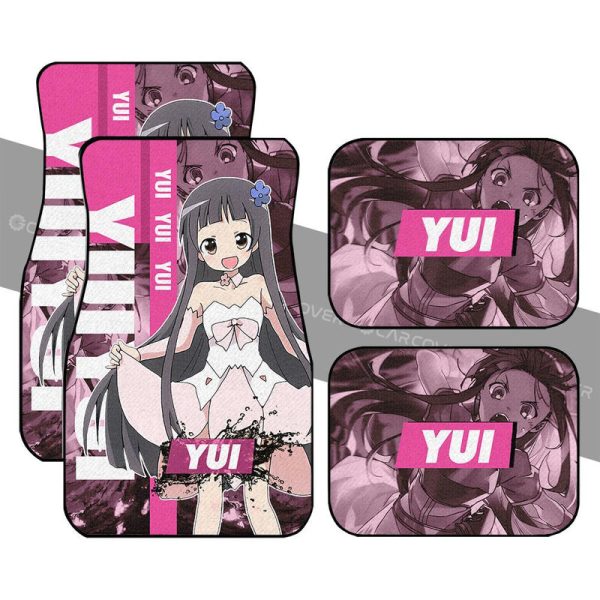 Sword Art Online Yui Car Floor Mats Custom Anime Car Accessories