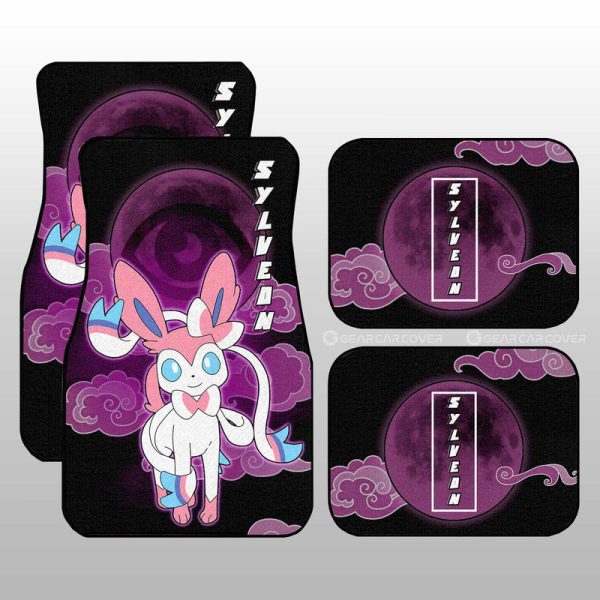 Sylveon Car Floor Mats Custom Anime Car Accessories For Anime Fans