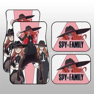 Sylvia Sherwood Car Floor Mats Custom Spy x Family Anime Car Accessories