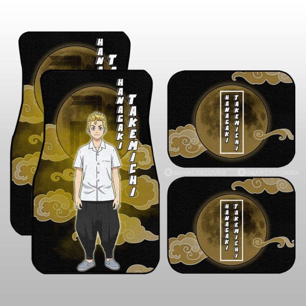 Takemichi Hanagaki Car Floor Mats Custom Tokyo Revengers Anime Car Interior Accessories