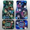 Tanjiro And Giyuu Car Floor Mats Custom Demon Slayer Anime