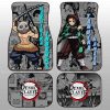 Tanjiro And Inosuke Car Floor Mats Custom Mix Mangas