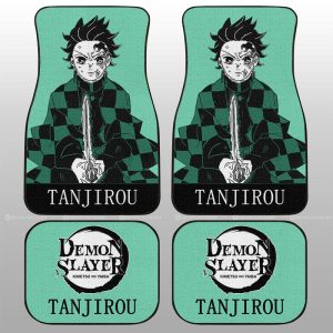 Tanjiro Car Floor Mats Custom Car Accessories