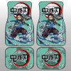 Tanjiro Kamado Car Floor Mats Custom Demon Slayer Anime Car Accessories