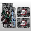 Tanjiro Kamado Car Floor Mats Custom Demon Slayer Anime Mix Mangas