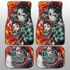 Tanjirou Kamado Car Floor Mats Custom Demon Slayer Anime Car Accessories