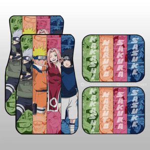 Team 7 Car Floor Mats Custom Anime Car Accessories