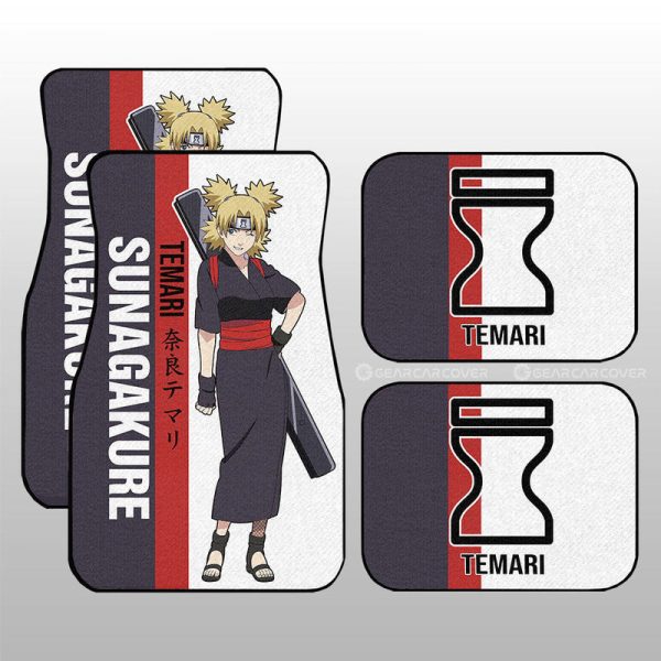 Temari Car Floor Mats Custom Anime Car Accessories