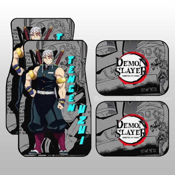 Tengen Uzui Car Floor Mats Custom Demon Slayer Anime Mix Mangas