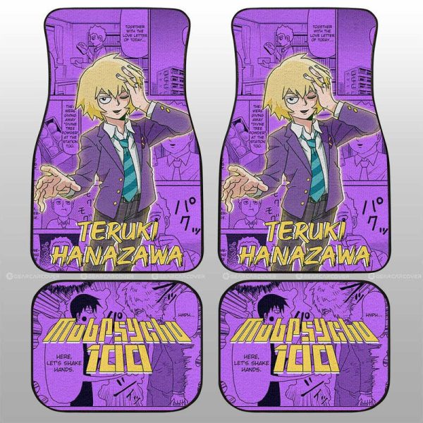 Teruki Hanazawa Car Floor Mats Custom Mix Manga