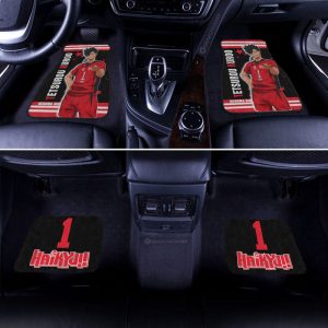 Tetsurou Kuroo Car Floor Mats Custom Haikyuu Anime Car Accessories