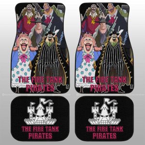 The Fire Tank Pirates Car Floor Mats Custom Car Accessories