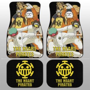 The Heart Pirates Car Floor Mats Custom Car Accessories