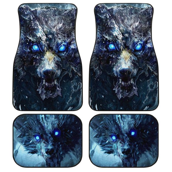 The Son Of Loki Wolf Car Floor Mats Custom Car Accessories