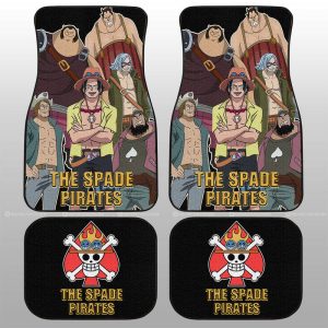 The Spade Pirates Car Floor Mats Custom Car Accessories