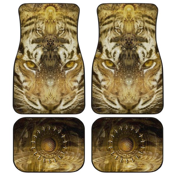 Tiger Car Floor Mats Custom Cool Car Accessories