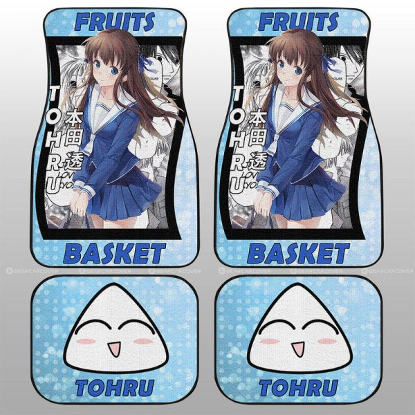 Tohru Honda Car Floor Mats Custom Fruits Basket Anime Car Accessories