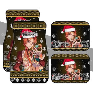 Toilet-Bound Hanako-kun Aoi Akane Car Floor Mats Custom Anime Christmas Car Accessories