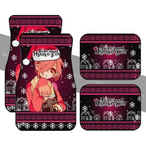 Toilet-Bound Hanako-kun Mitsuba Car Floor Mats Custom Christmas Anime Car Accessories