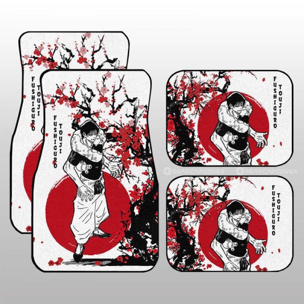 Toji Fushiguro Car Floor Mats Custom Japan Style Car Accessories