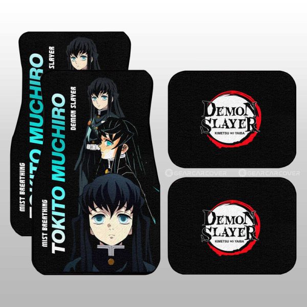 Tokitou Muichirou Car Floor Mats Custom Demon Slayer Anime