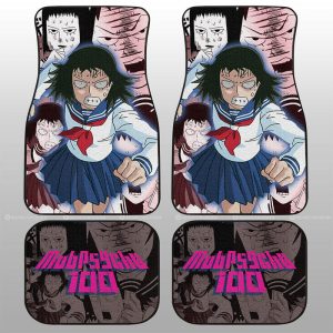 Tome Kurata Car Floor Mats Custom Mob Psycho 100 Anime Car Interior Accessories