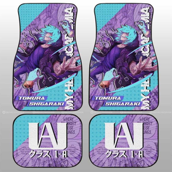 Tomura Shigaraki Car Floor Mats Custom Car Interior Accessories